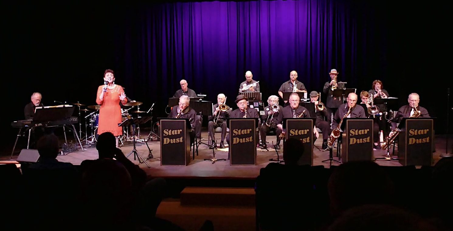 P1340604_full band_2_edited Stardust Big Band jazz swing Sequim Port Angeles